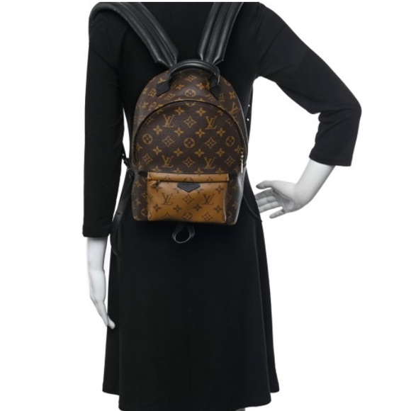 Louis Vuitton Vintage - Monogram Reverse Palm Springs PM Backpack - Brown - Canv - Picture 7 of 7
